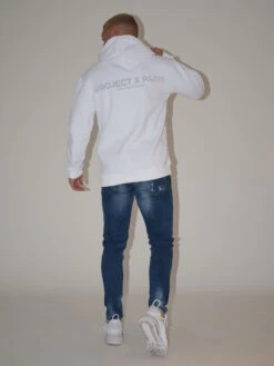 Hoodie Basic Print Reflect