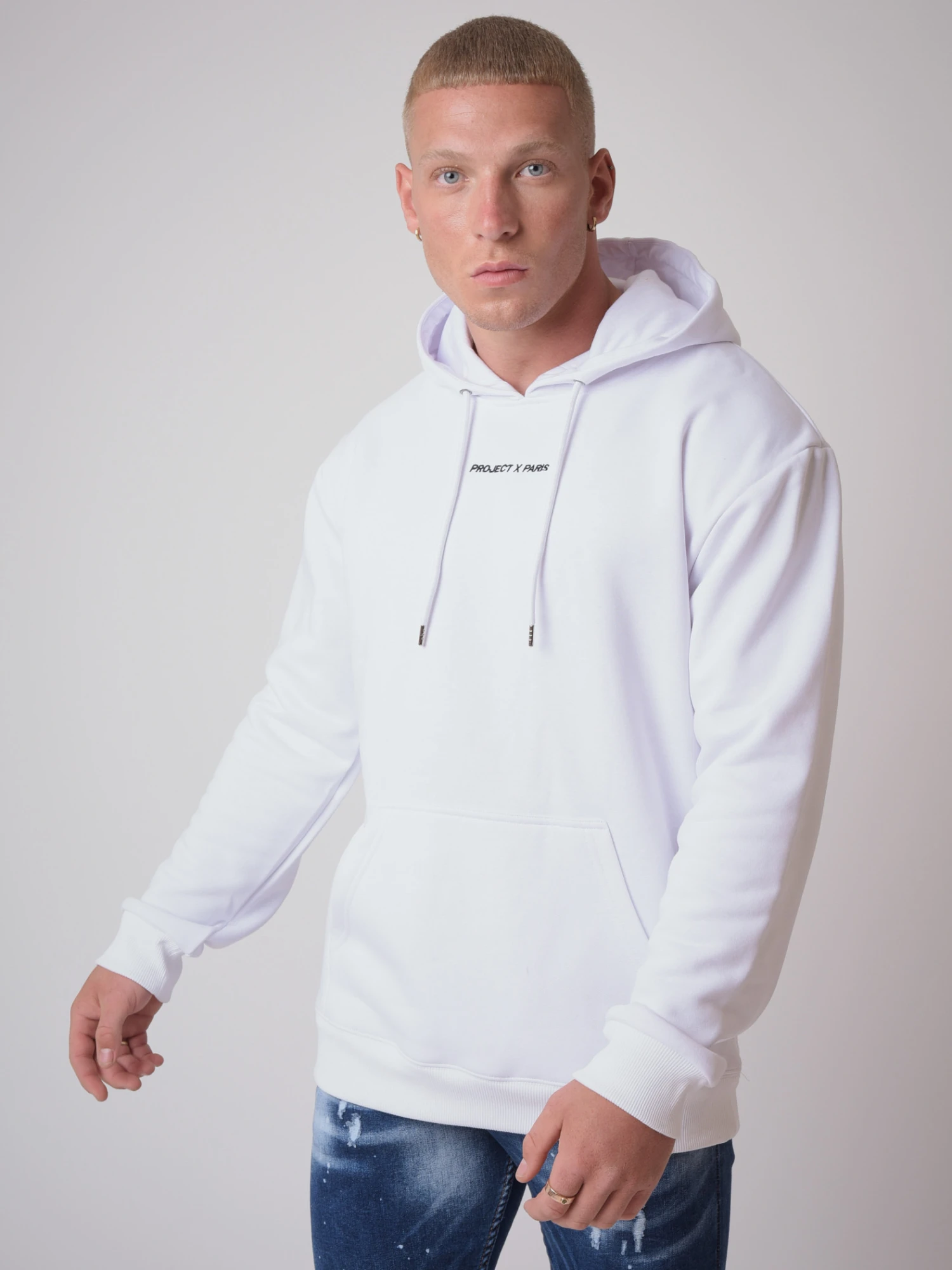 Hoodie Basic Print Reflect – Image 6