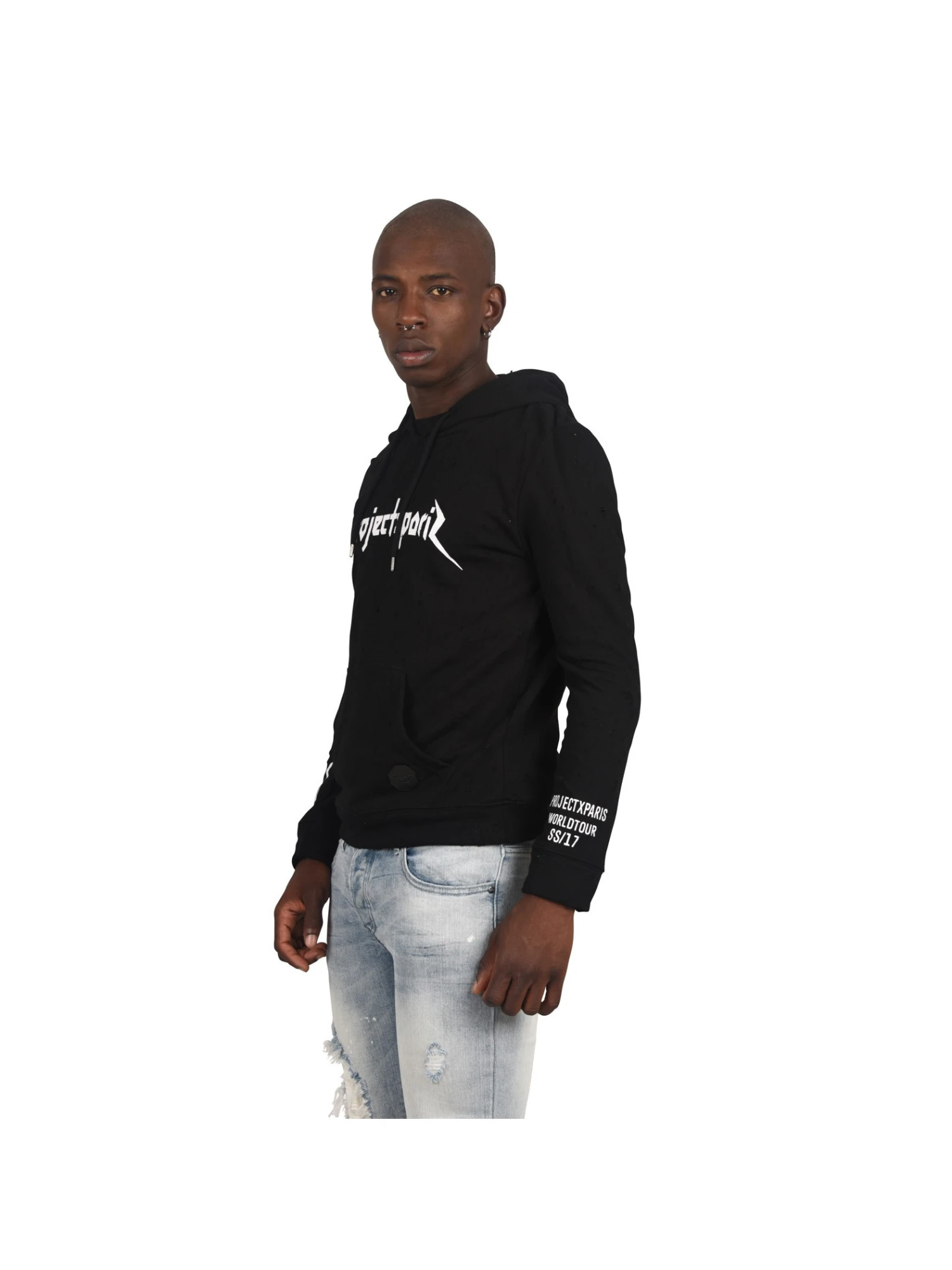 Hoodie Destroy Avec Imprimé Devant Et Dos – Image 3