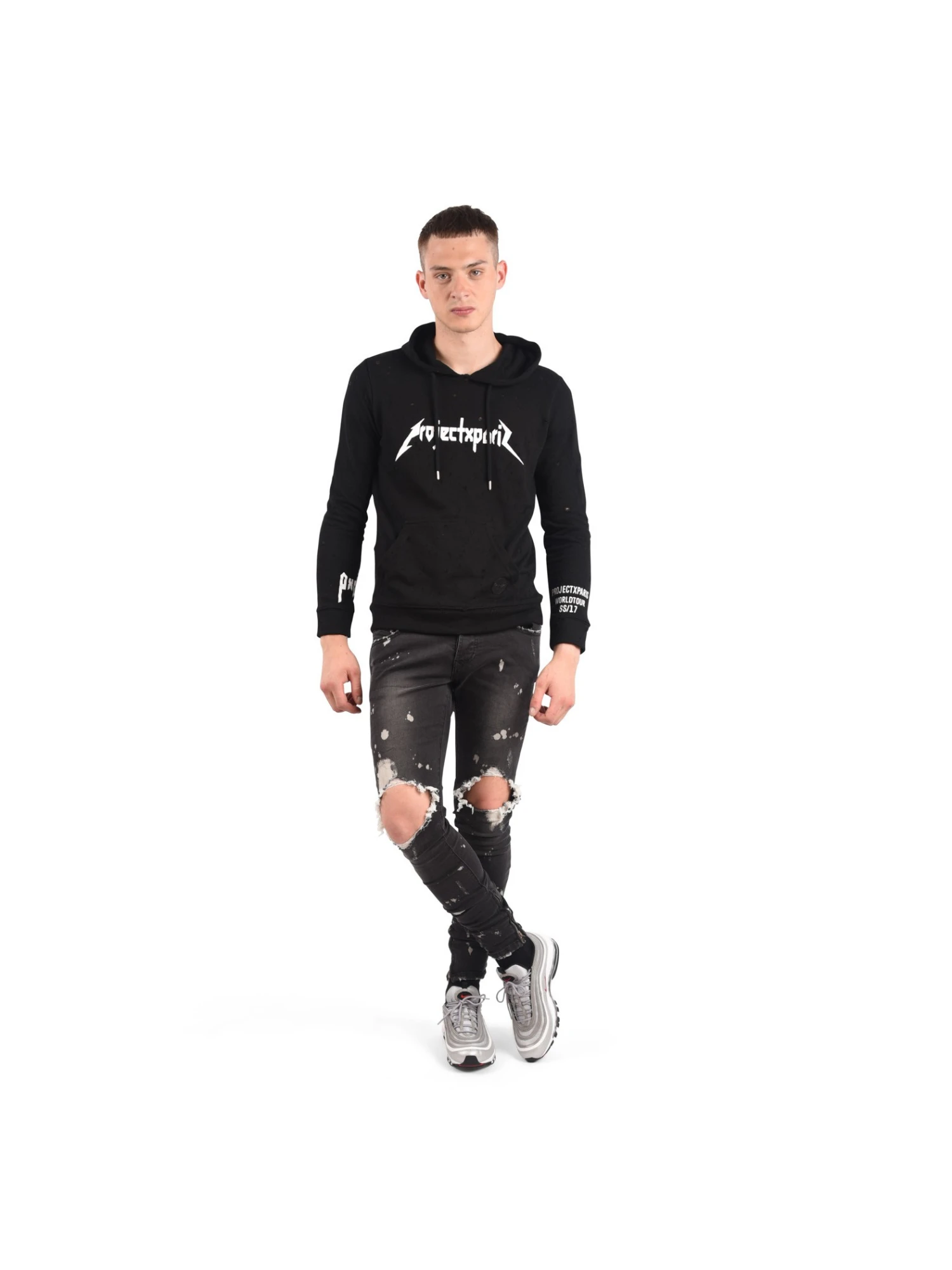 Hoodie Destroy Avec Imprimé Devant Et Dos – Image 4