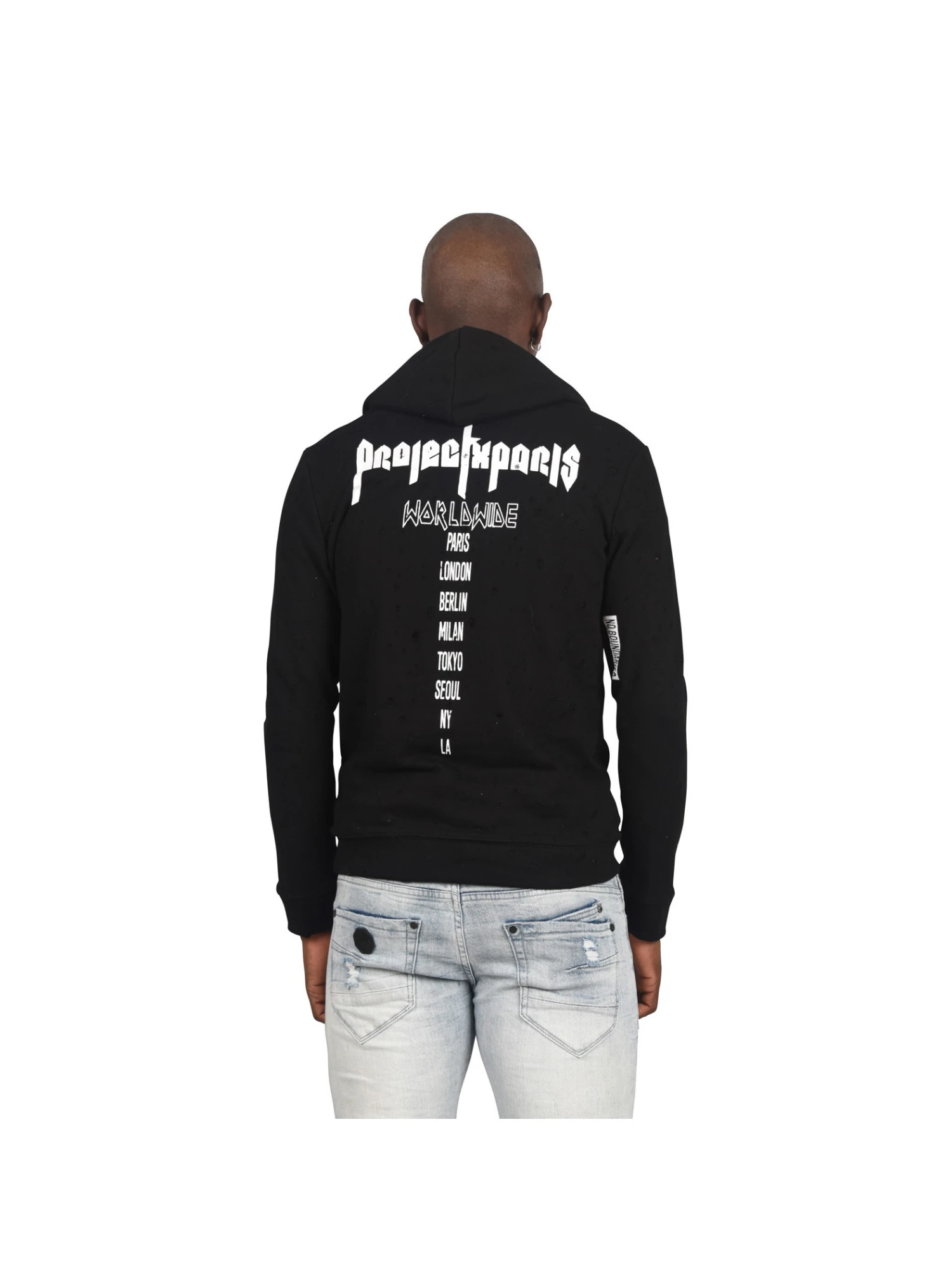 Hoodie Destroy Avec Imprimé Devant Et Dos – Image 5