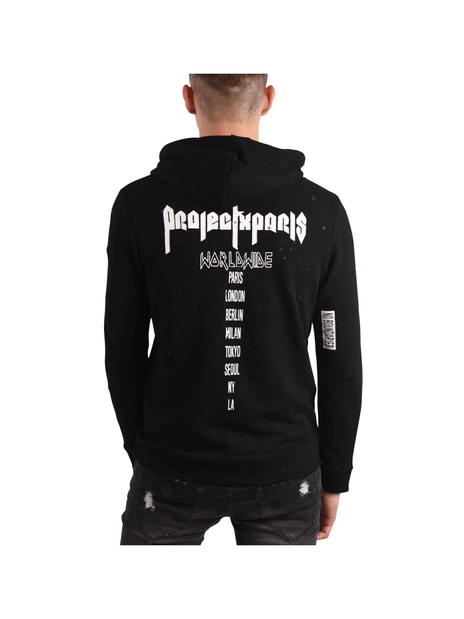 Hoodie Destroy Avec Imprimé Devant Et Dos – Image 6