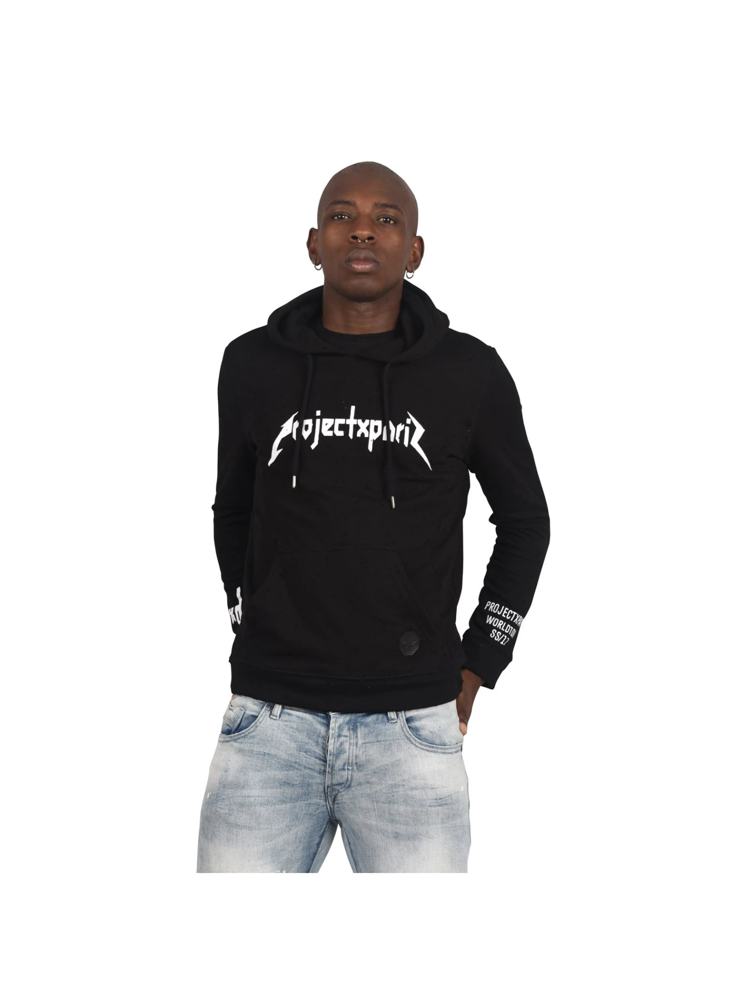 Hoodie Destroy Avec Imprimé Devant Et Dos – Image 8