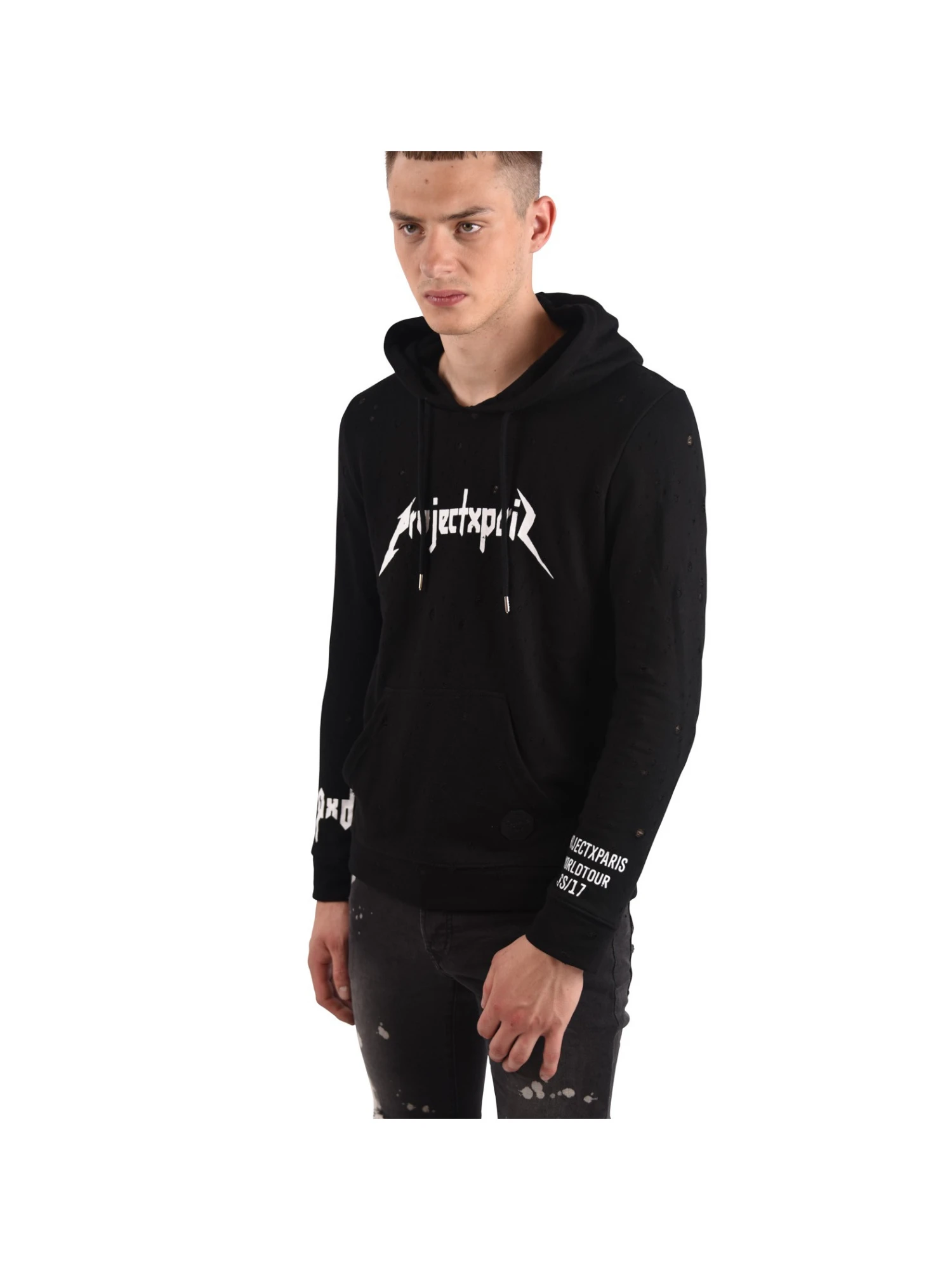 Hoodie Destroy Avec Imprimé Devant Et Dos