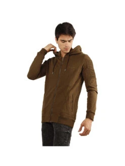 Sweat à Capuche Zippé