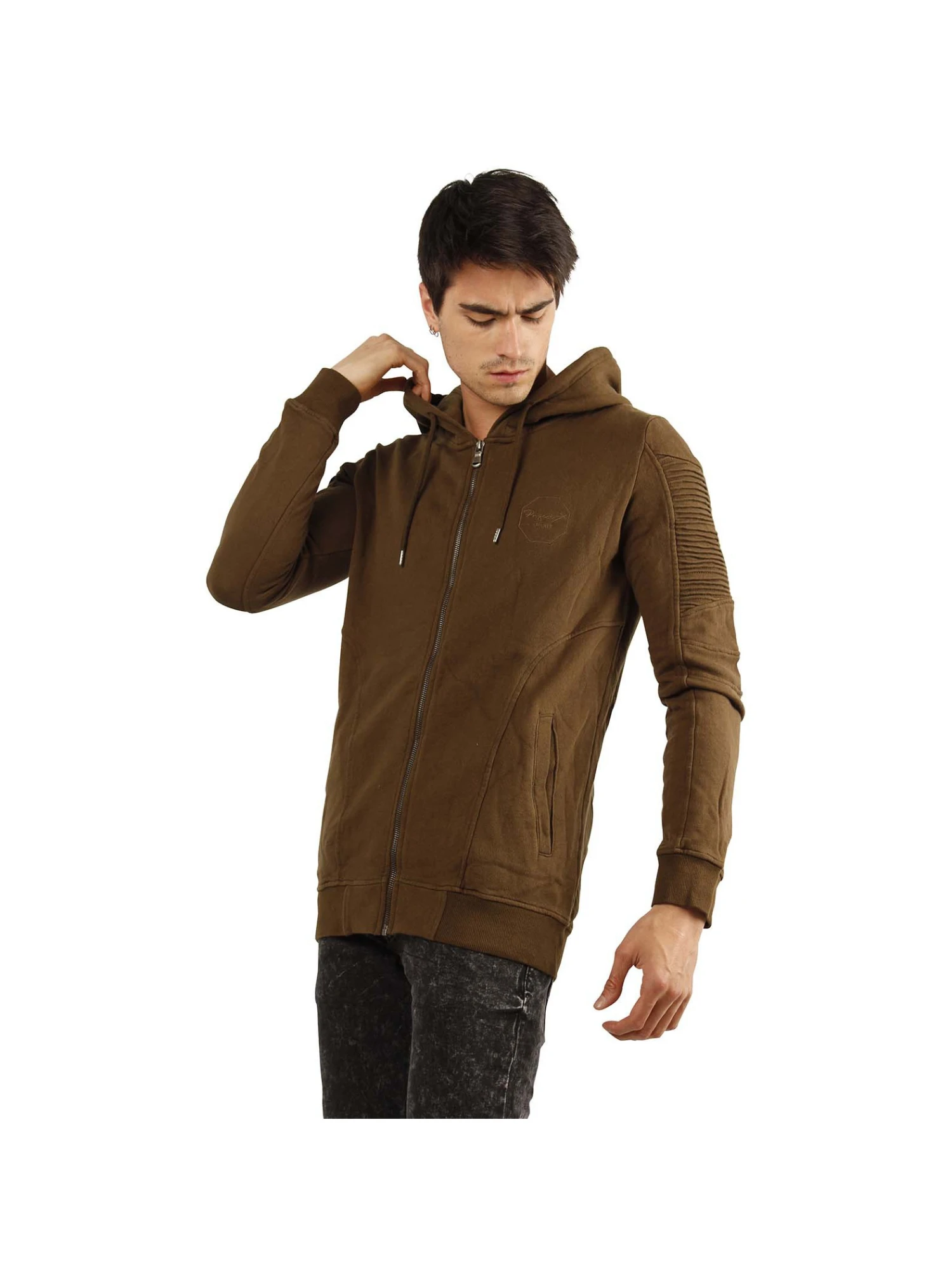 Sweat à Capuche Zippé