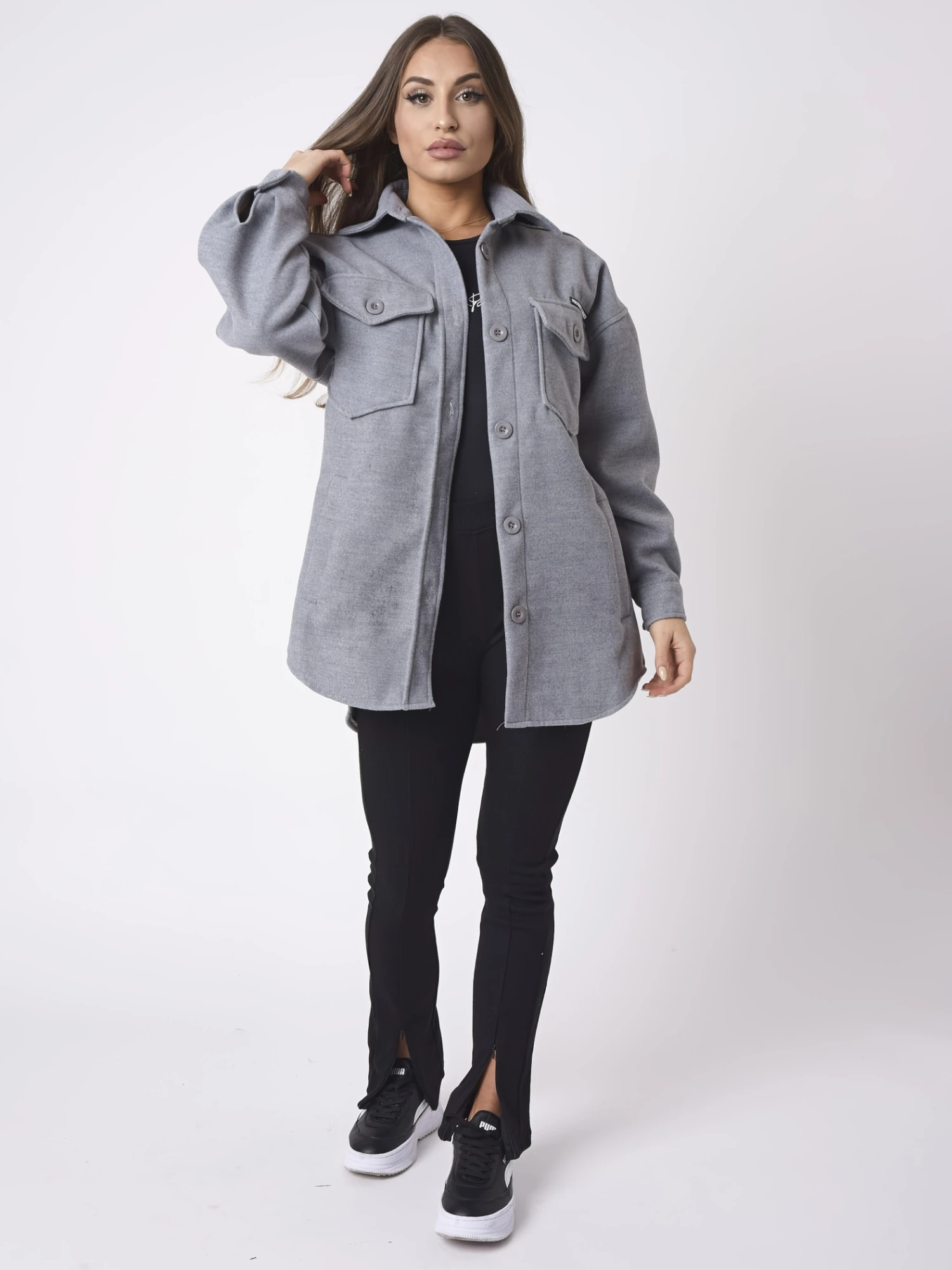 Surchemise Unie épaisse – Image 2