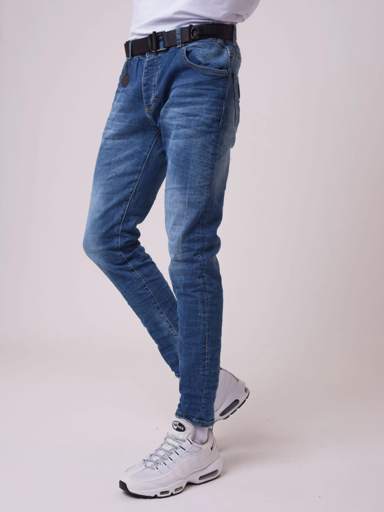 Jean Basic Slim Bleu – Image 2