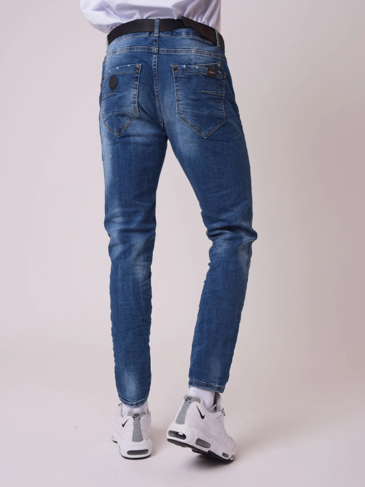 Jean Basic Slim Bleu – Image 3