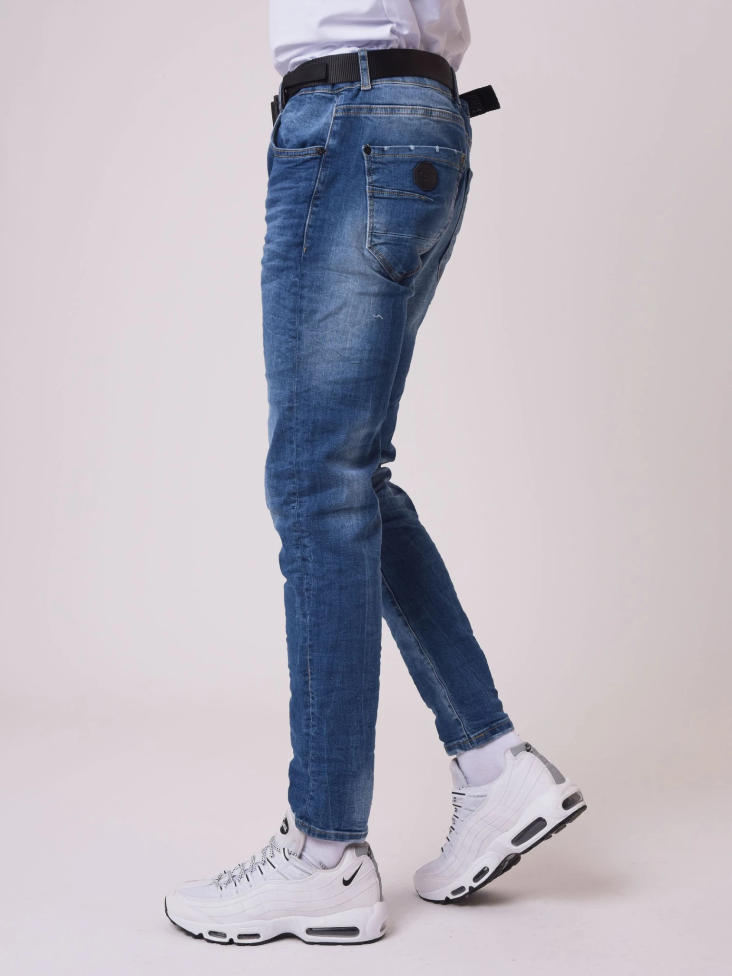Jean Basic Slim Bleu – Image 4