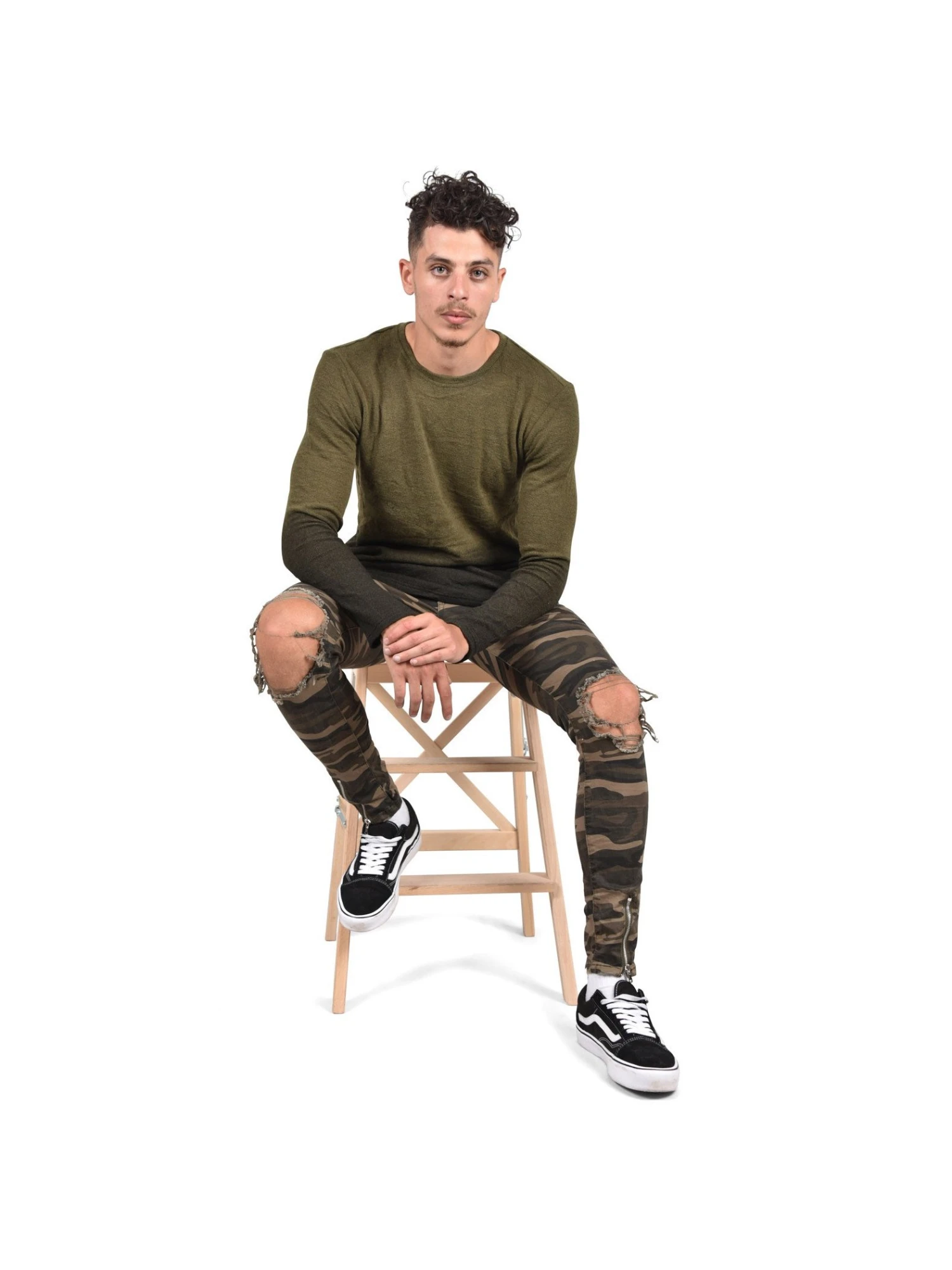 Jean Skinny Destroy CAMO – Image 3
