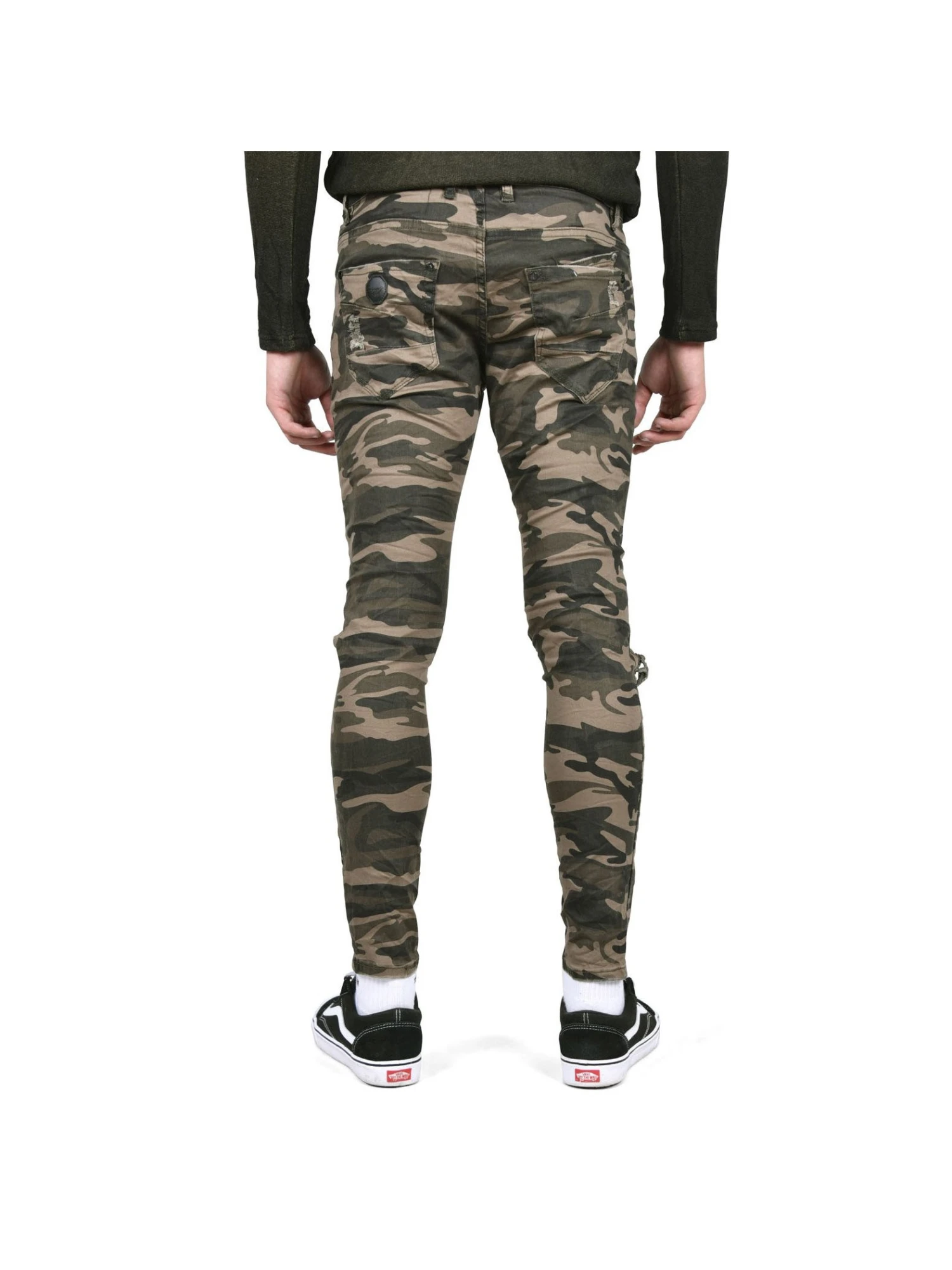 Jean Skinny Destroy CAMO – Image 4