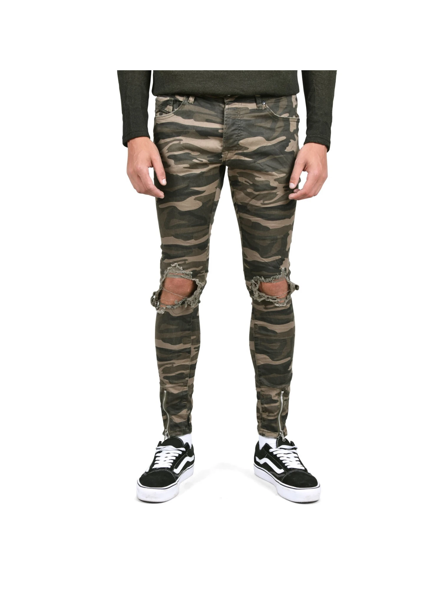 Jean Skinny Destroy CAMO – Image 7
