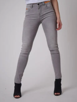 Jean Skinny Fit Push-up étiquette Logo