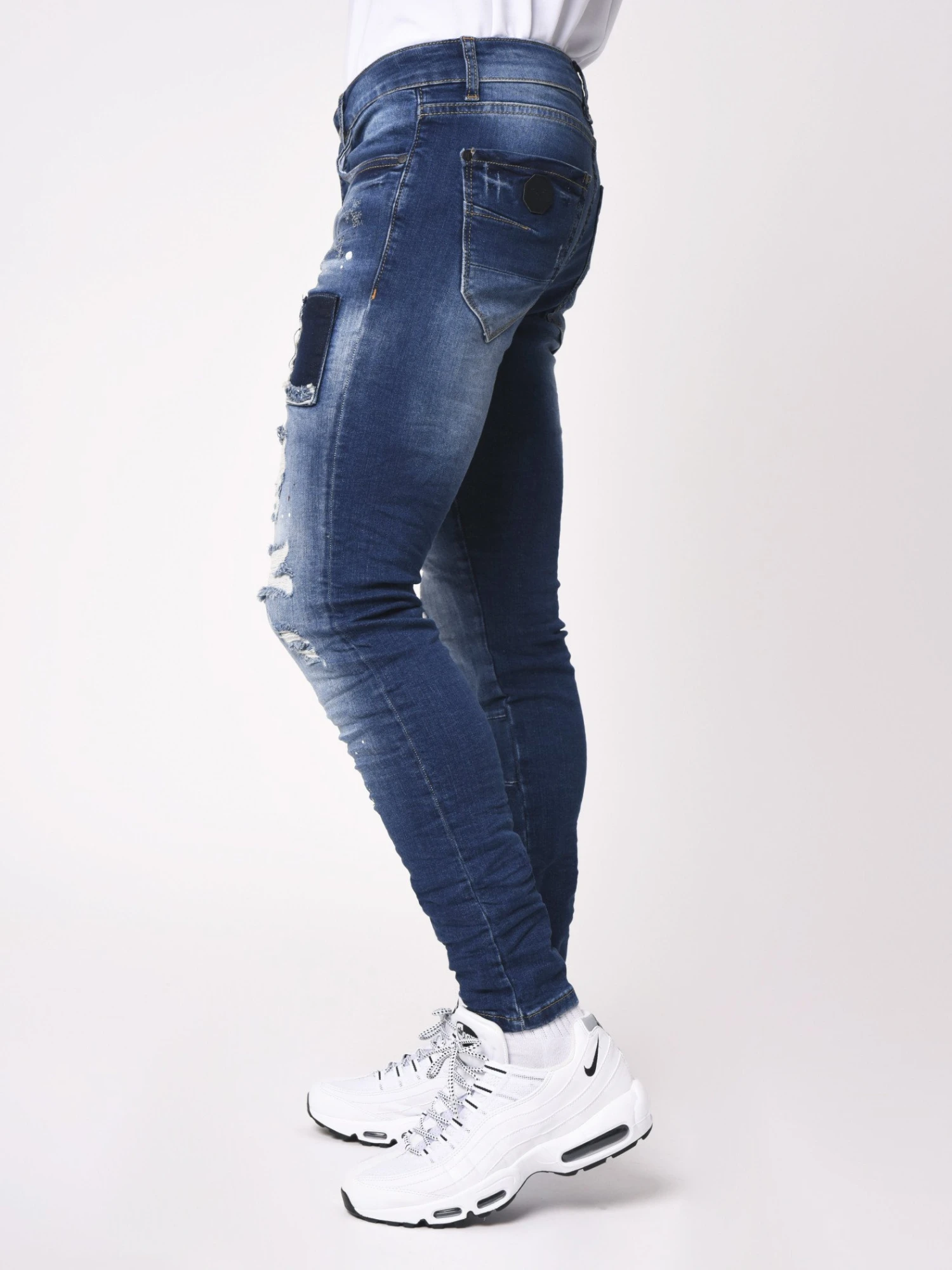 Jean Skinny Tacheté – Image 2