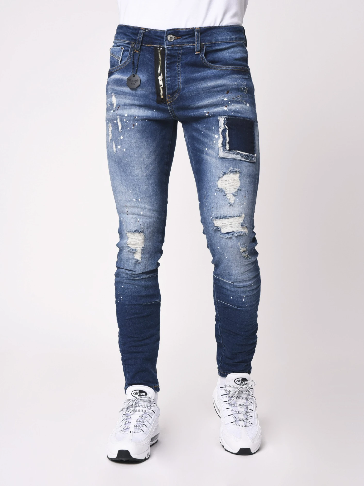 Jean Skinny Tacheté – Image 3