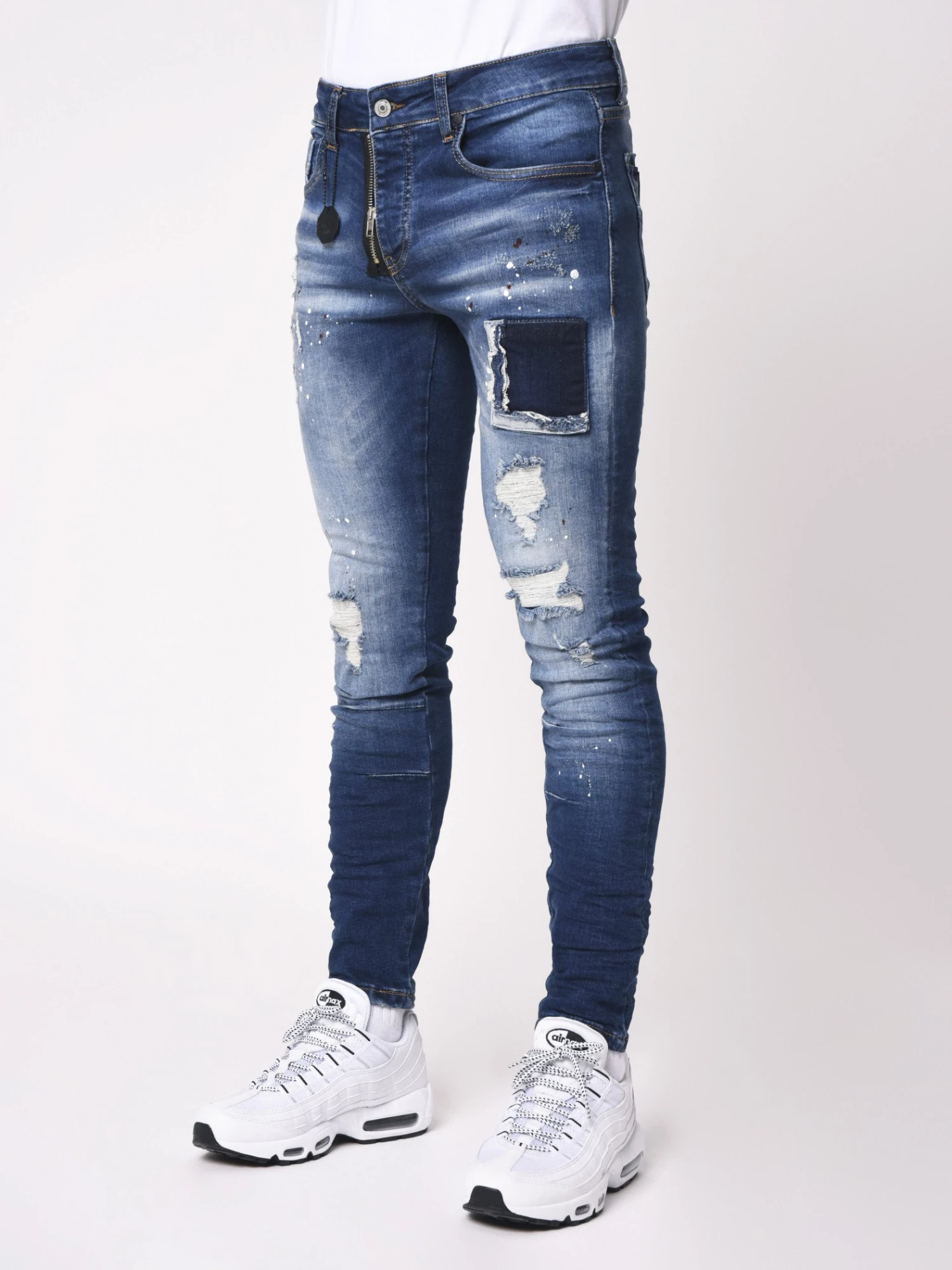 Jean Skinny Tacheté – Image 4