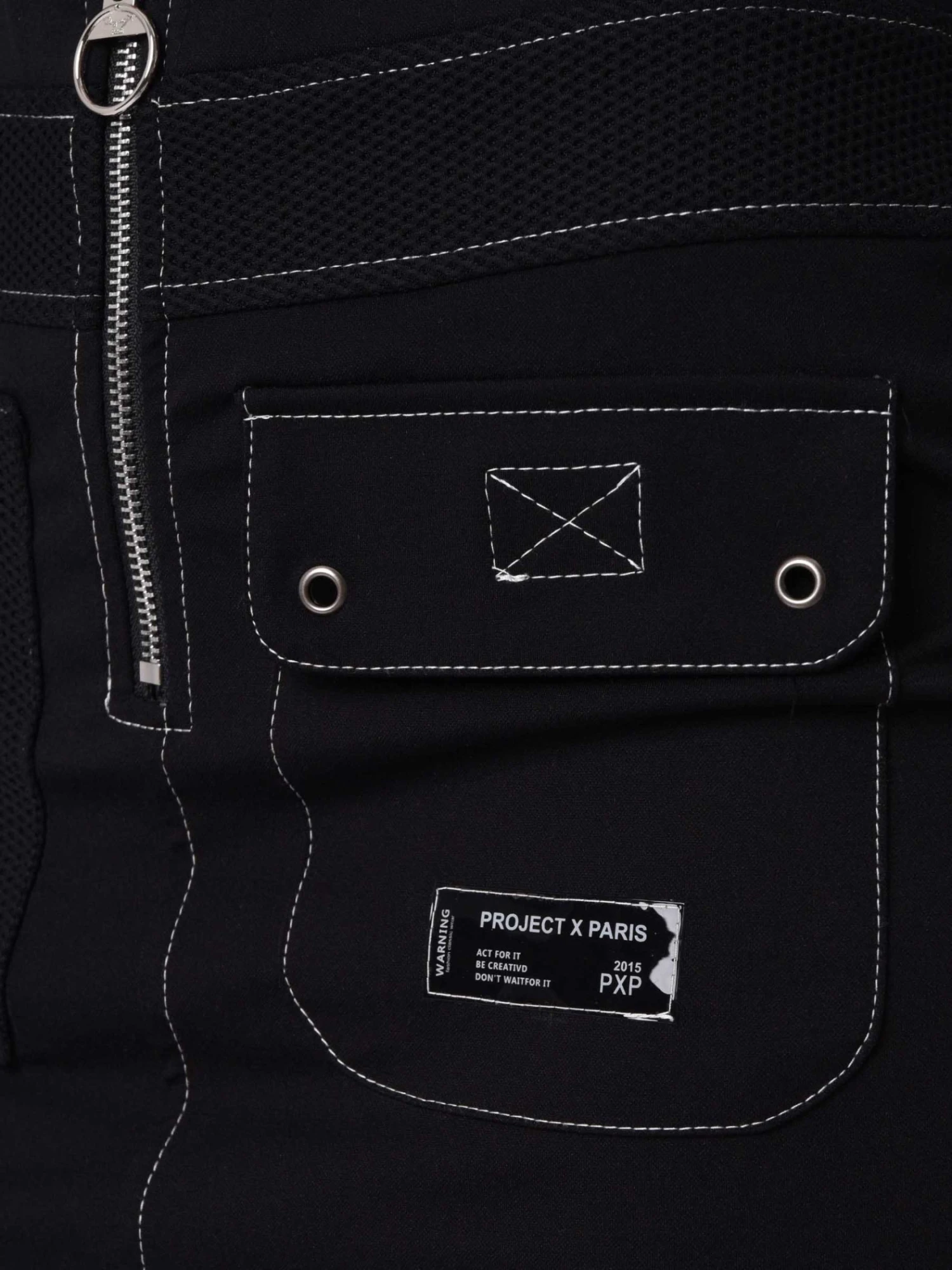 Jupe Courte Couture ContrastĂ© â Image 4