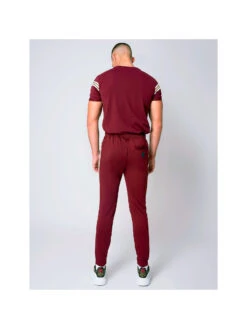 Pantalon De Jogging à Bandes Dorées