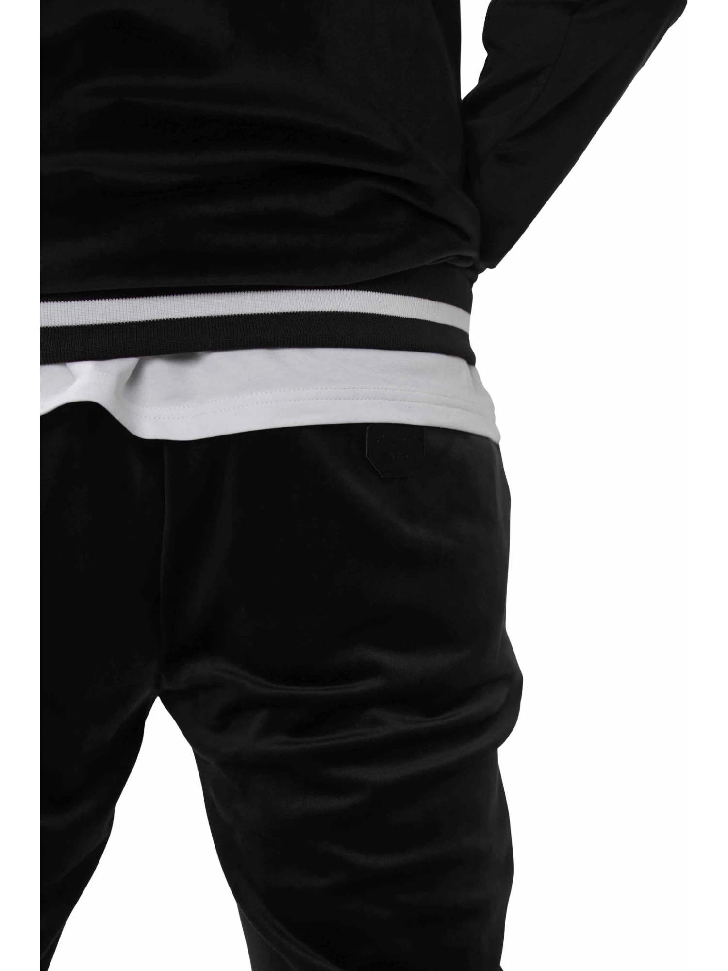 Pantalon Jogging Velvet à Liserés