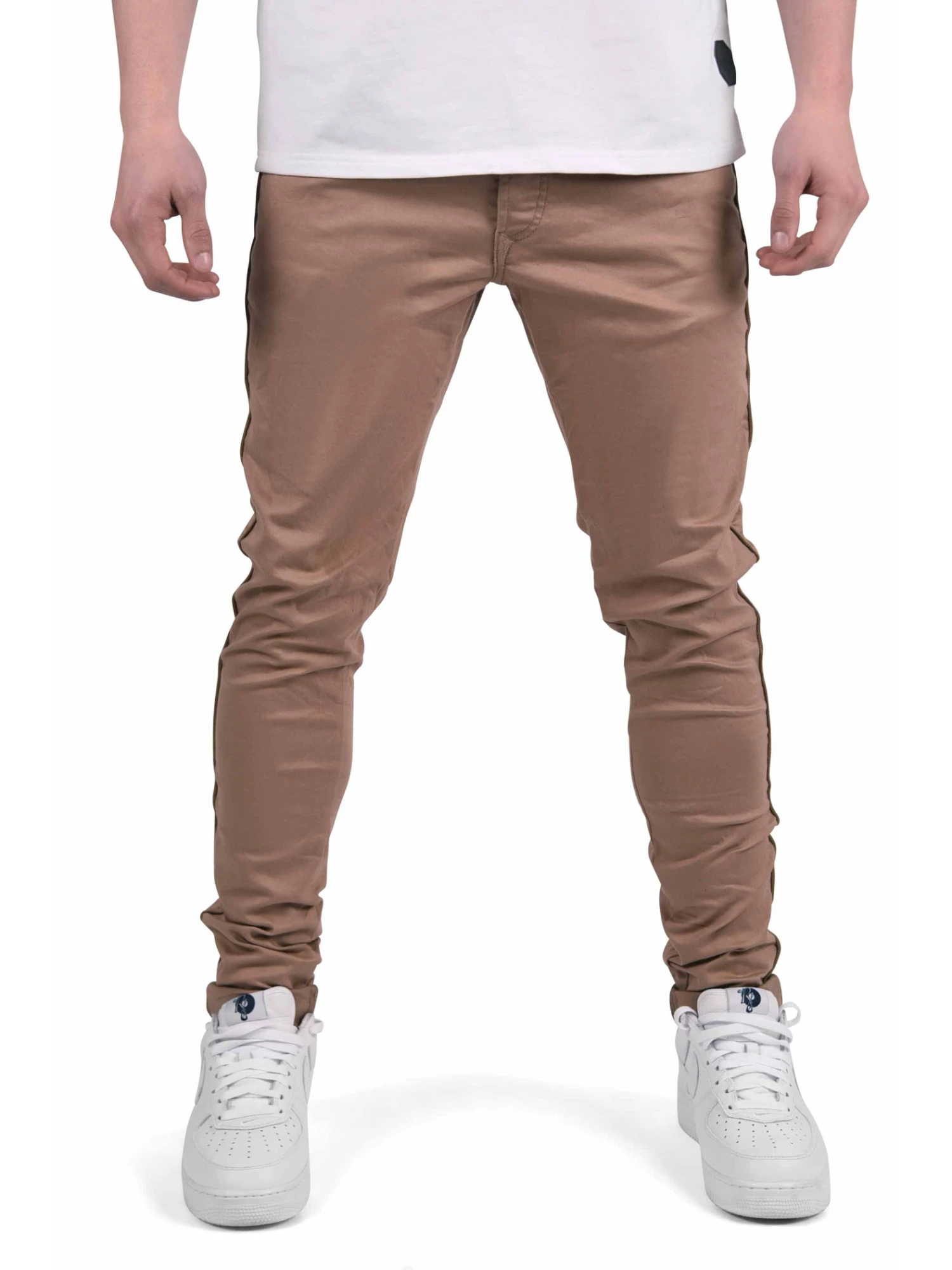 Pantalon Slim à Liserés Sur Le Côté – Image 3