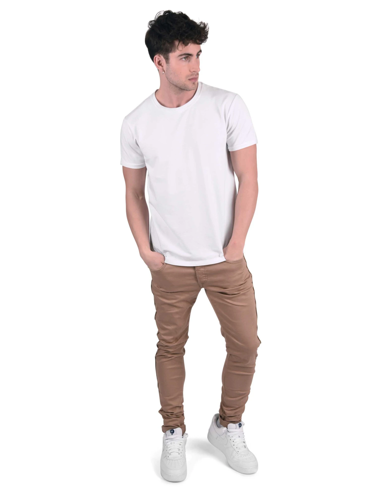 Pantalon Slim à Liserés Sur Le Côté – Image 5