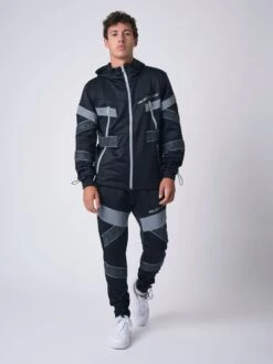 Pantalon Style Biker Réfléchissant