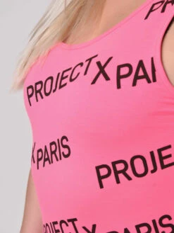 Robe Débardeur Logo En Diagonale All Over