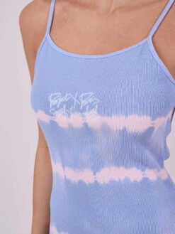 Robe Bretelles Fines Tie And Dye