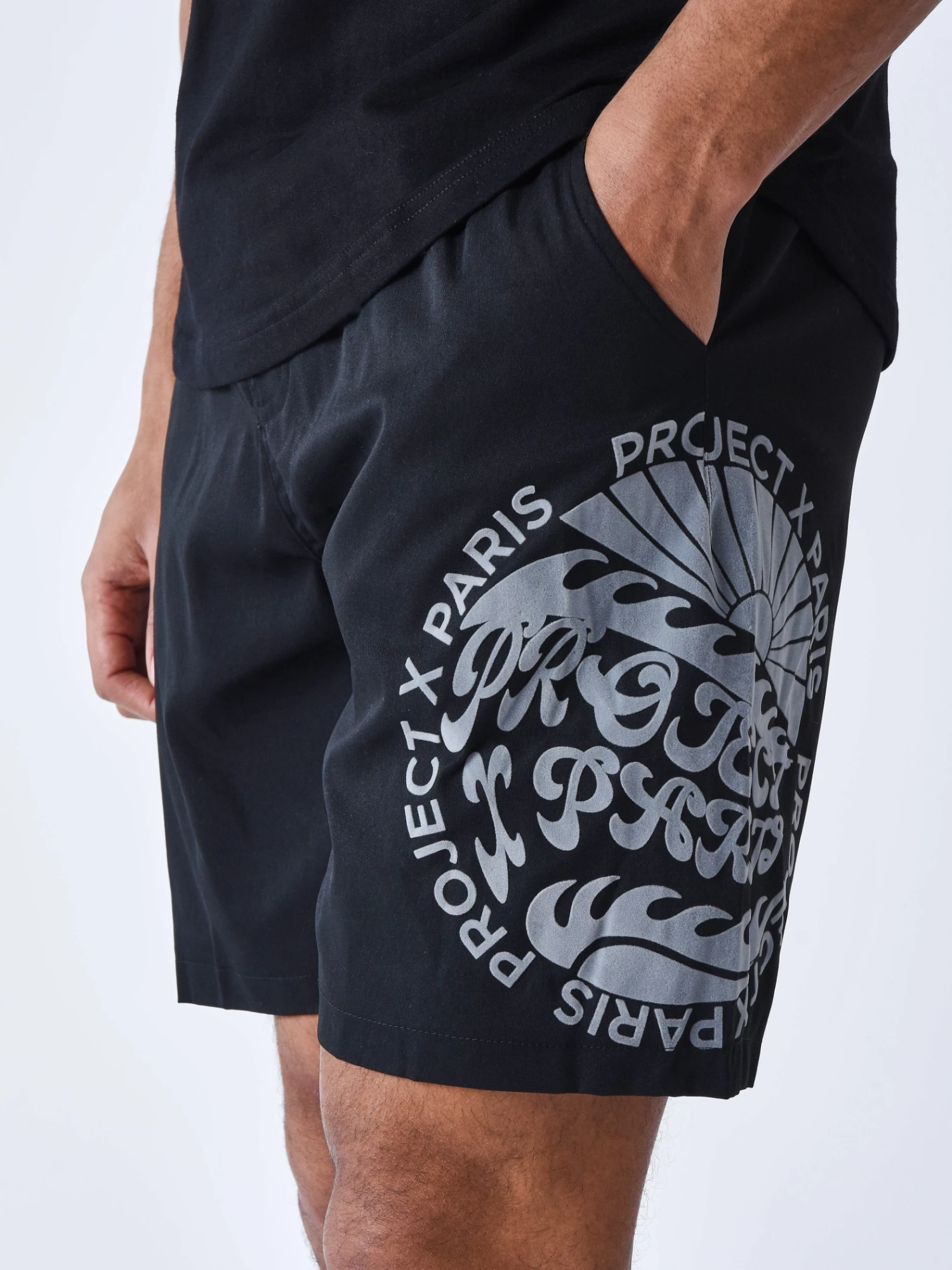 Short De Bain Imprimé Groovy Sun – Image 4