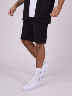 Short En Tissu Côtelé