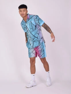 Short Imprimé Tropical