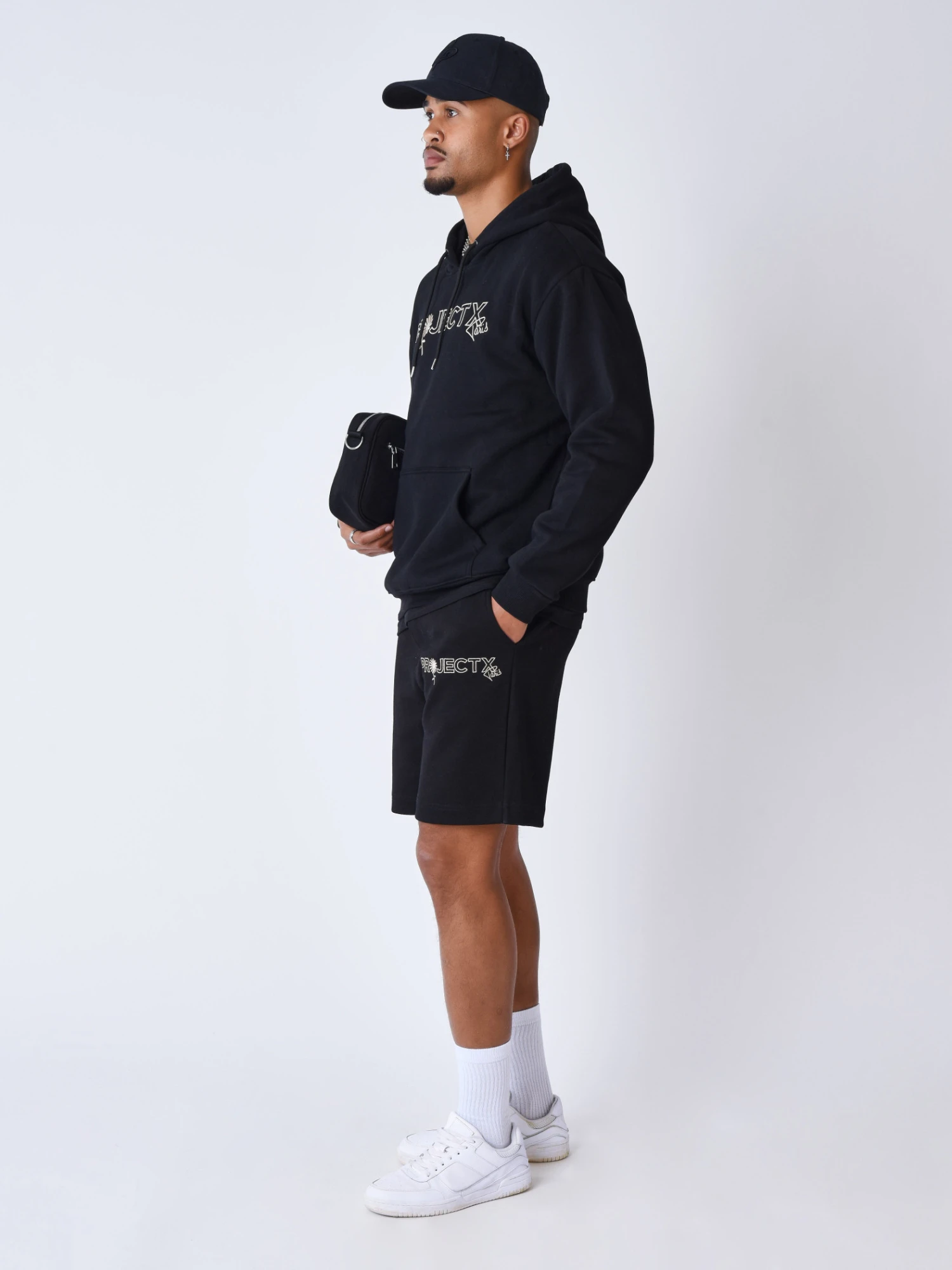 Sweat à Capuche Brodé Daisy