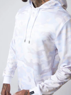 Sweat à Capuche Motif Camouflage Avec Broderie Logo Project X Paris Sur La Poitrine Et Poche Kangourou