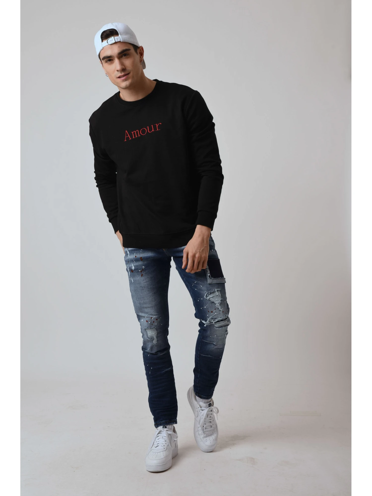 Sweat Broderie Amour