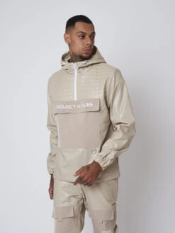 Sweat Enfilable Simili Cuir Empiècement Matelassé