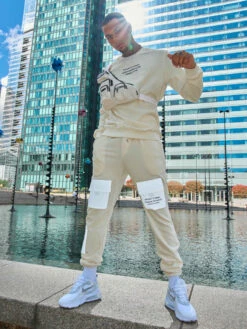 Sweat Loose En Velours Cotelé