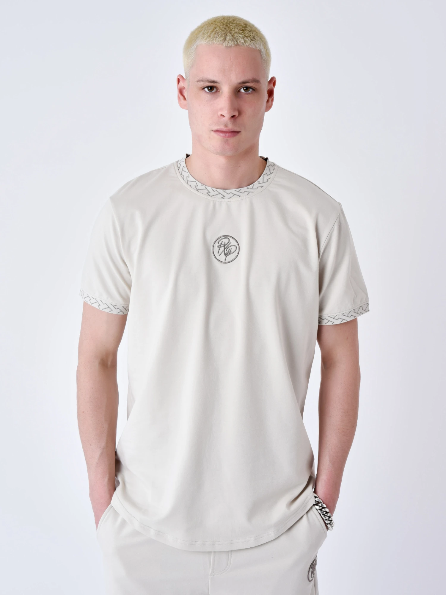 Tee Shirt à Détails Tissé Labyrinthe – Image 4