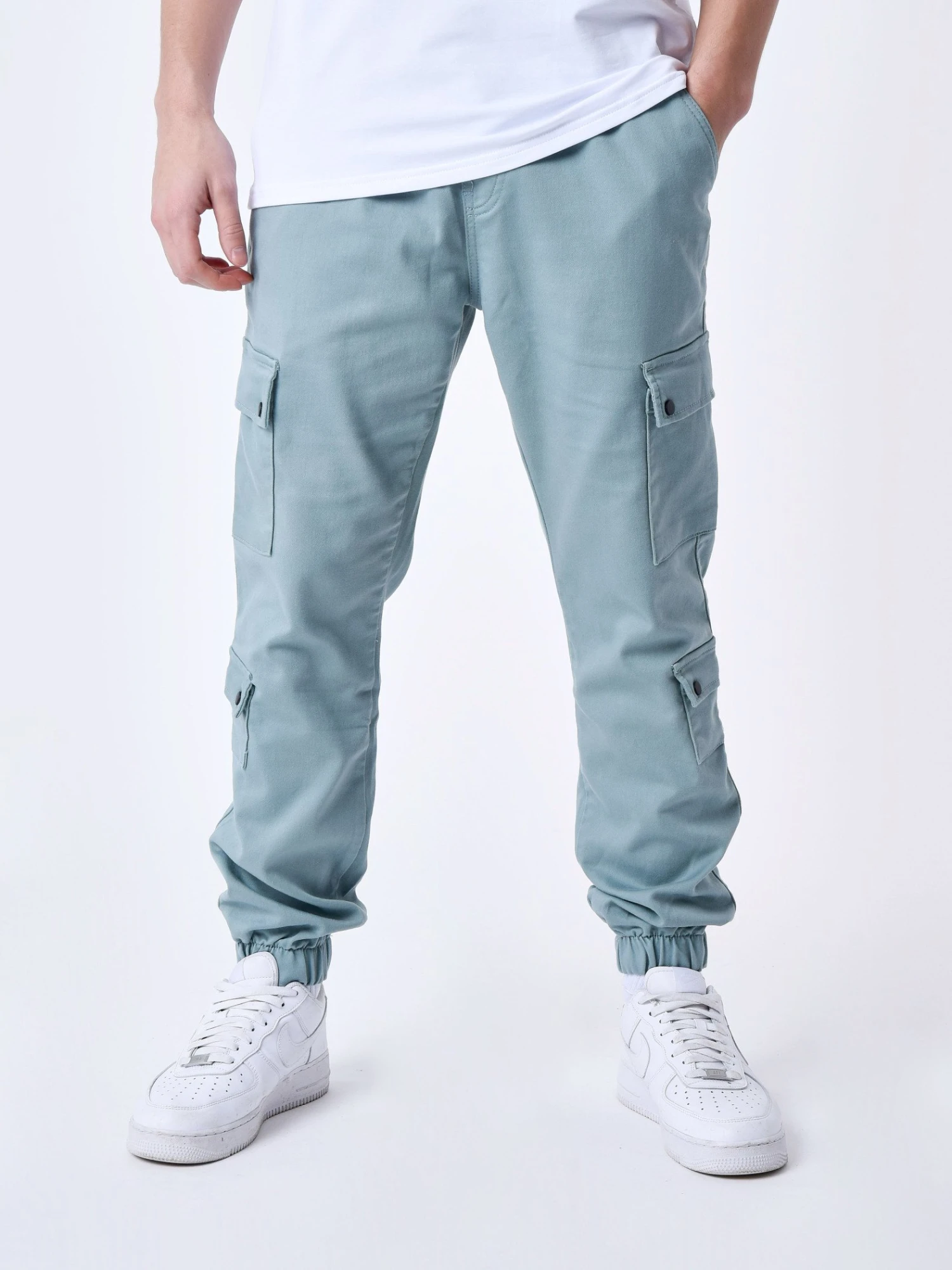 Cargo Multi-poches Avec Serrage élastique – Image 4