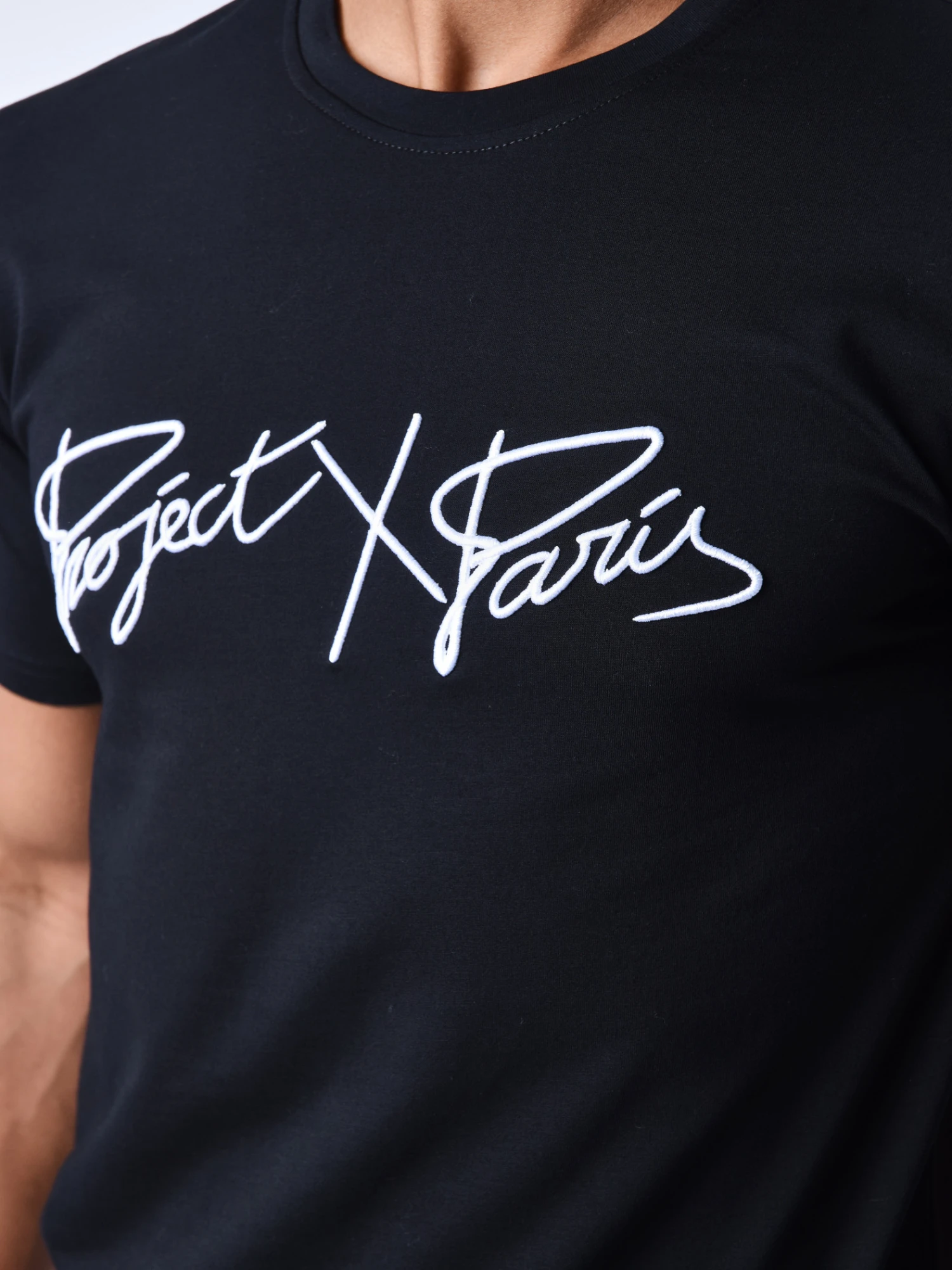 T-shirt Basic Full Logo Broderie – Image 4