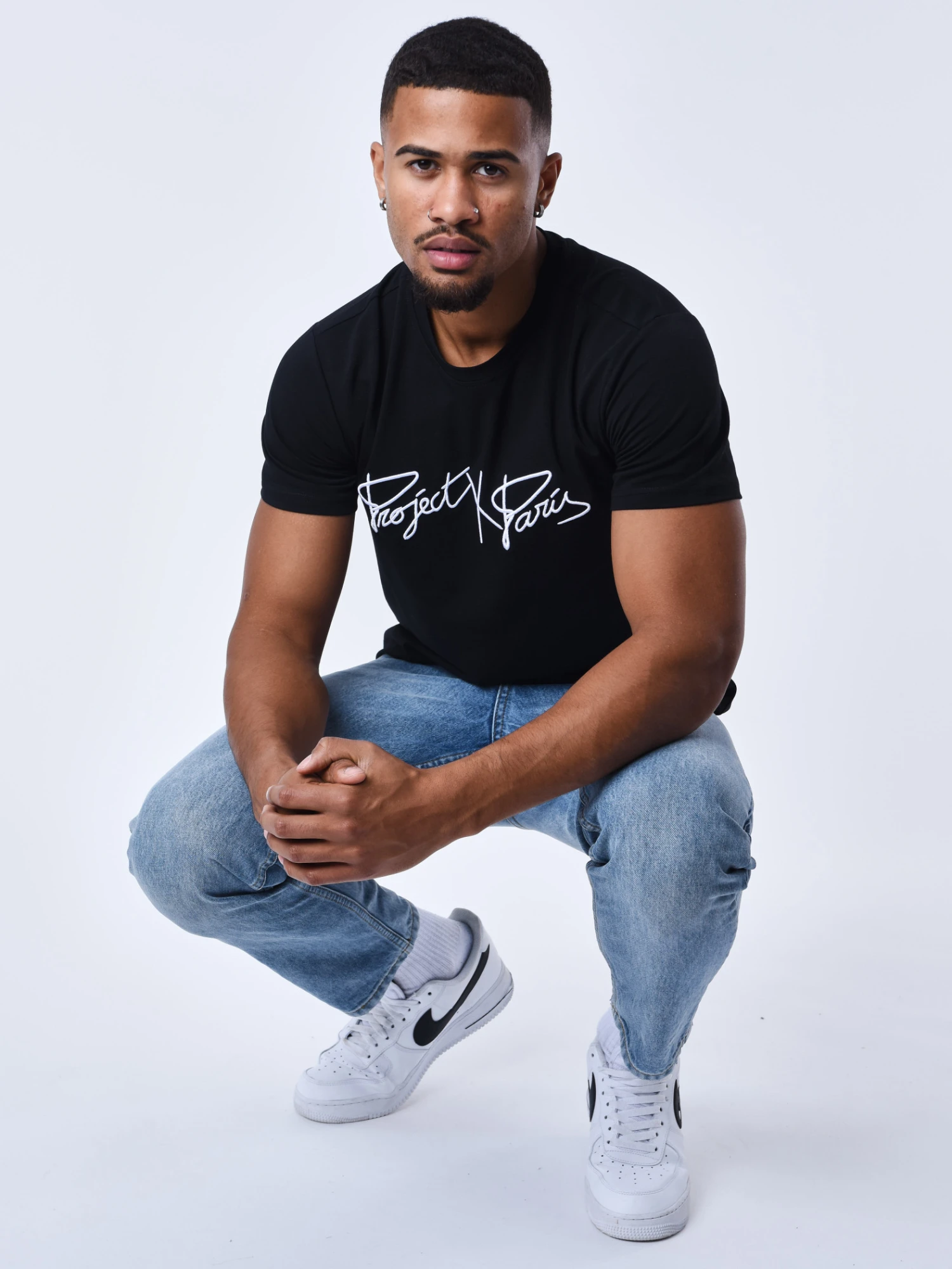 T-shirt Basic Full Logo Broderie – Image 5