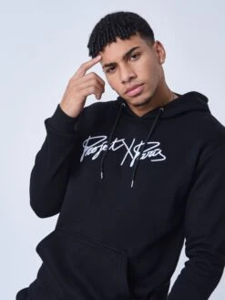 Sweat à Capuche Full Logo Broderie