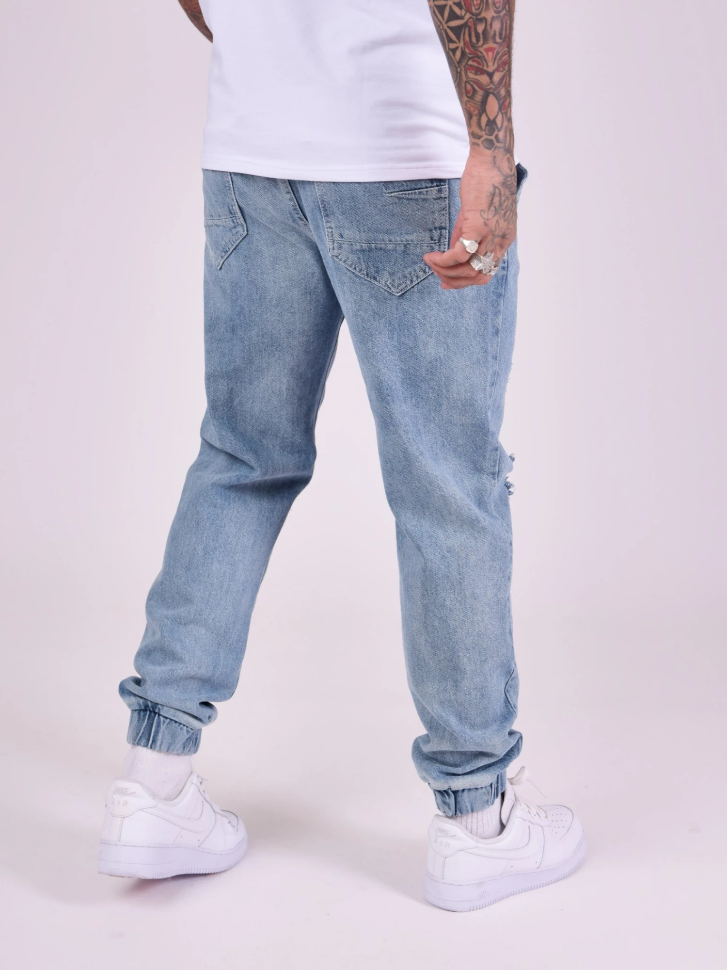 Jean Jogger Déchiré – Image 5