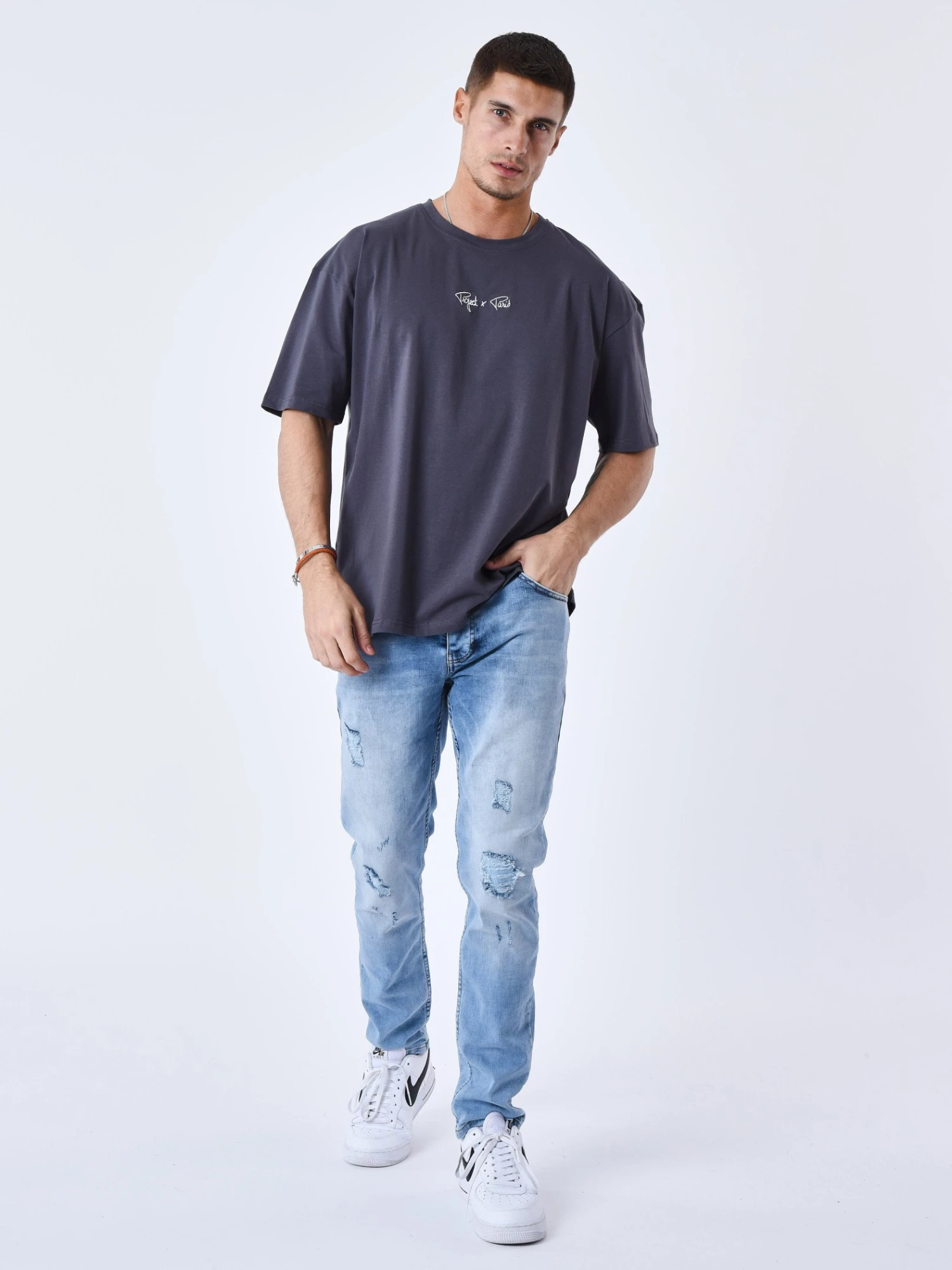 Tee-shirt Broderie Logo Project X Paris – Image 5