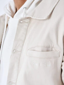 Veste Denim Bicolore