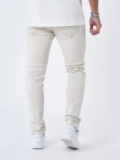 Jean Slim Surpiqûre Contrastée