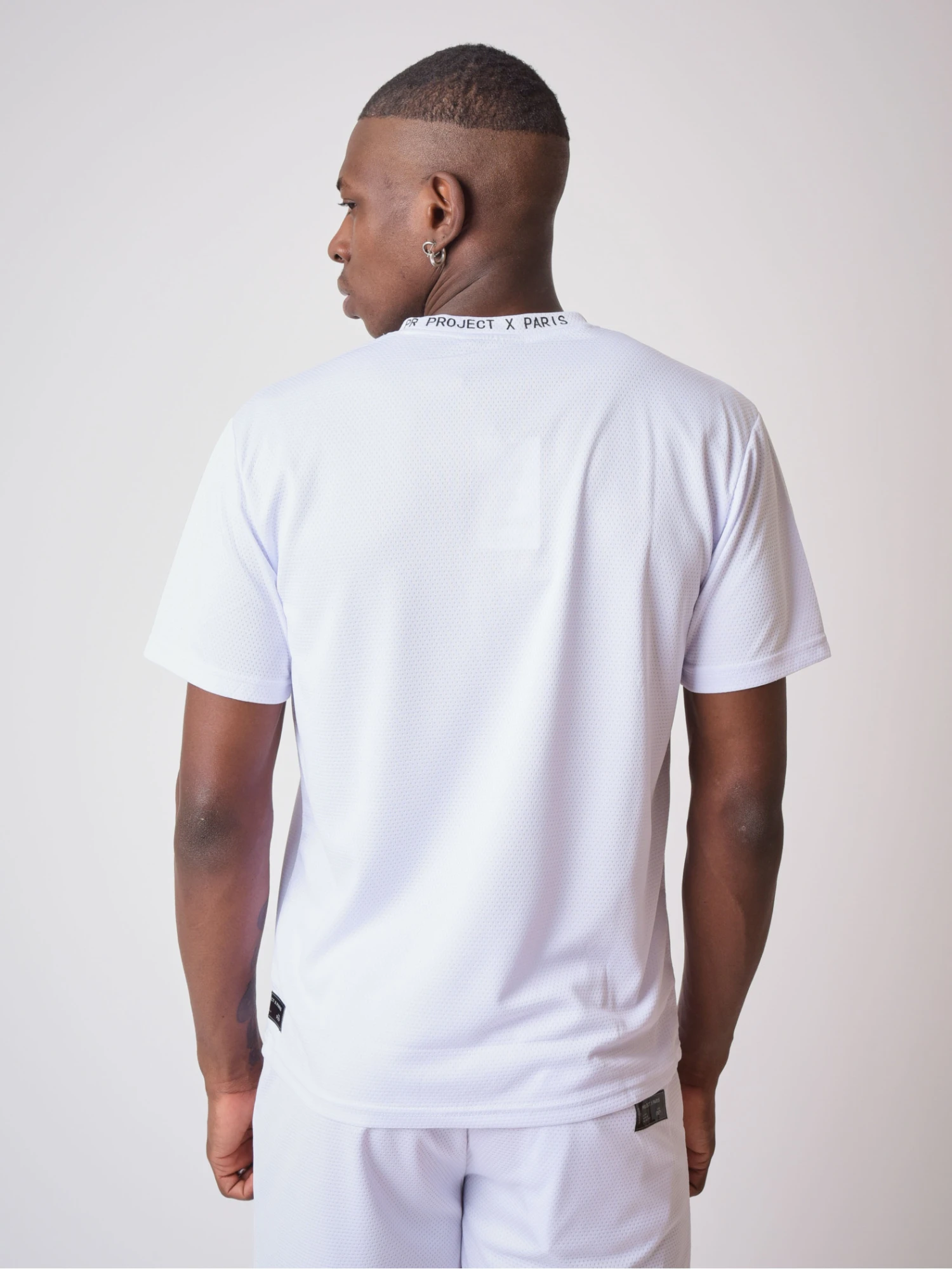 Tee-shirt En Mesh Broderie Logo – Image 4