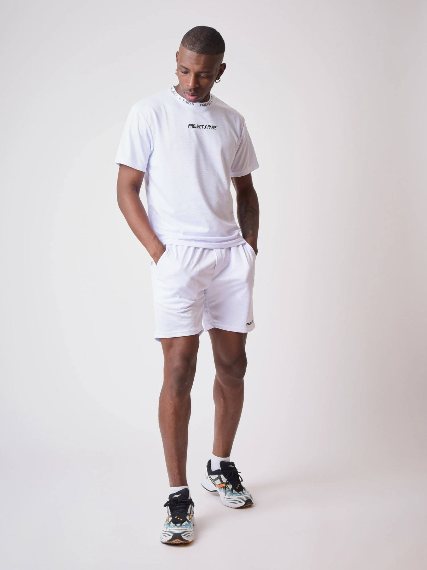 Tee-shirt En Mesh Broderie Logo – Image 5