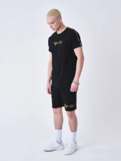 Tee Shirt Classique Bandes Brodé épaule