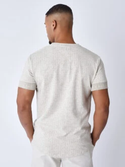 Tee Shirt Imprimé Labyrinthe